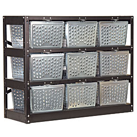 Basket Lockers, Basket Bins, Metal and Plastic Basket Bins Factory Direct