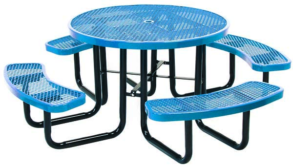 Children's Round Perforated Table