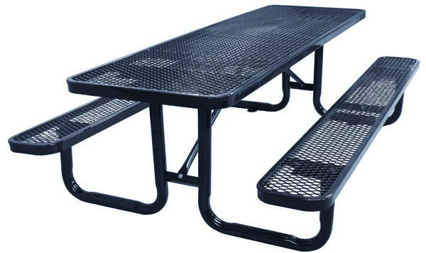 Childrens Rectangle Metal Table