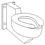 Front Mounted Siphon Toilet
