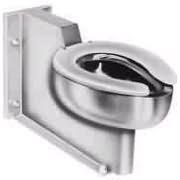 Front Mounted Floor Oulet Siphon Toilet