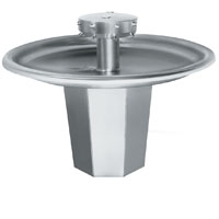 Stainless Steel Shallow Bowl Hand Wash Fountain
