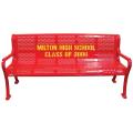 Multicolor Personalized Perforated Bench