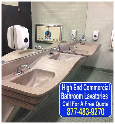 High End Commercial Bathroom Lavatories What Are The
