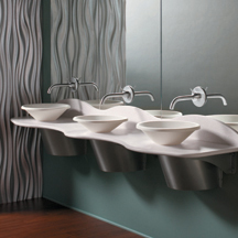 OmniDeck with Vessel Sinks