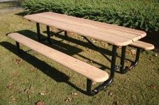 Outdoor Rectangle Cedar Picnic Tables For Sale Factory Direct Pricing Saves You Money!