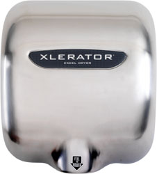 Xlerator Hand Dryer, Stainless Steel Electric Hand Dryer, Hand and Hair Dryers