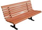 Mahogany Deluxe Bench