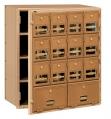 Brass Mailbox 14 Door Cluster Units