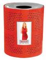 32 Gallon Sublimated Perforated Receptacle