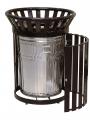 32 Gallon Round Side Door Receptacle