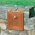 Column Brass Mailbox