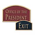 Arched Aluminum Plaques