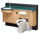 Patient Care Lavatory Water Closet Unit