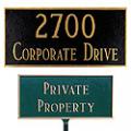 Rectangle Aluminum Plaques