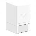 Front Base Plate for Metal Lockers