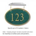 Hanging Mailbox Plaque