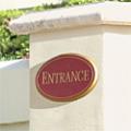 Plaques / Oval