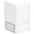 Side Base Plates for Metal Lockers