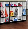 Children's Wood Cubby Storage Systems