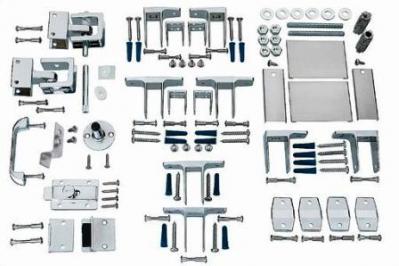 Toilet Partitions - Plastic Laminate - Floor Braced