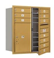 Horizontal Wall Mount Mailboxes