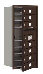 Horizontal Wall Mount Mailboxes
