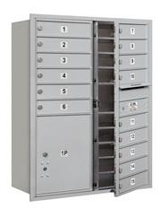 Horizontal Wall Mount Mailboxes