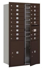 Horizontal Wall Mount Mailboxes