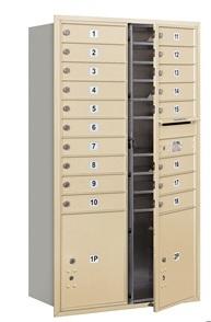 Horizontal Wall Mount Mailboxes