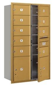 Horizontal Wall Mount Mailboxes