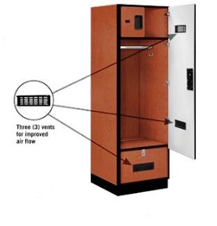 Designer Gear Wood Locker