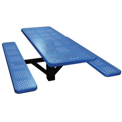 Single Post Mount Perforated Picnic Table