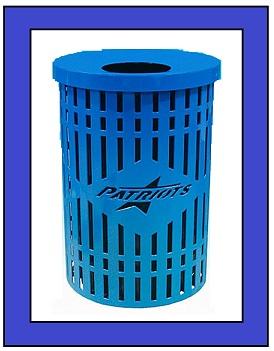32 Gallon Personalized Diamond Receptacle