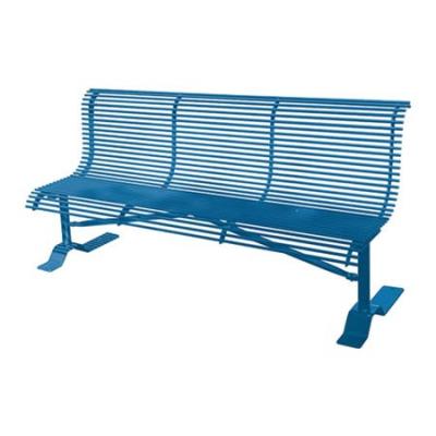 Rod Bench with Back