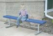 Vinyl Plastic Coated Portable Bench