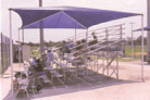 Bleacher Shade Covers