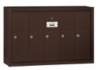 Vertical 5 Door Front Loading Mailboxes