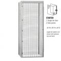 Wire Mesh Storage Locker - One Tier