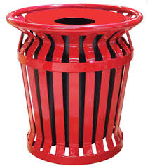 Wholesale 32 Gallon Ring Banded Garbage Receptacles For Sale Direct From The Factory Saves You Money Today!