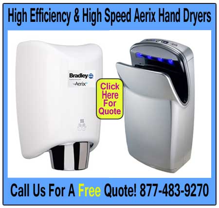 Discount Aerix High Speed Commercial Hand Dryers For Sale