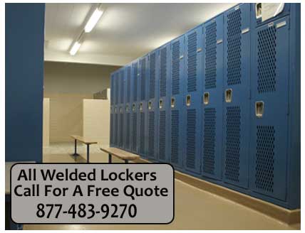 Commercial Discounted All Welded Metal Lockers For Sale - FREE Space Planning CAD Drawing With Every Quote 
