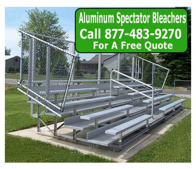 Discount Aluminum Spectator Bleachers For Sale Factory Direct Means Lowest Price Guaranteed