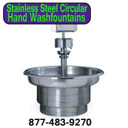 Industrial Grade Commercial Wash Fountains For Commercial Restroom Facilities  - Made In American