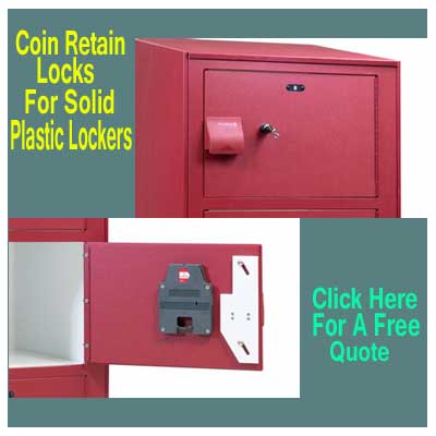 Discount Coin Retained Locks For Solid Plastic Lockers For Sale Direct From The Factory Cuts Out The Middle Man.