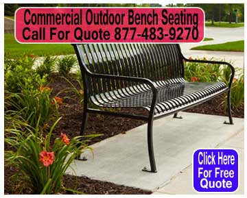 Discount Commercial Outdoor Bench Seating For Sale Direct From The Manufacturer Saves You Money Today!