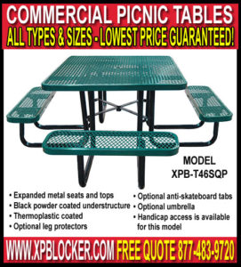 Discount Commercial Picnic Tables Manufacturer Direct Prices