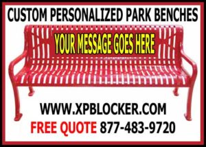Discount Custom Personalized Park Benches For Sale - Cheap Manufacturer Direct Wholesale Prices