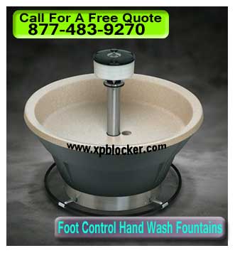Commercial Foot Control Hand-Wash-fountains For Sale Direct From The Factory Pricing - Quick Shipping