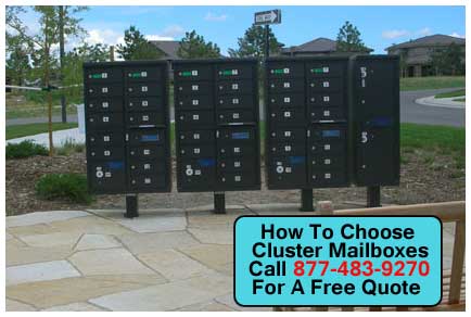 Do It Yourself Choose Cluster Mailboxes Kit For Sale Direct From The Manufacturer Discount Prices!